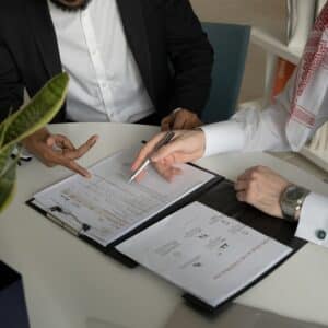 Photo Contract signing