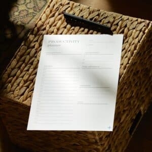 Photo Moving checklist